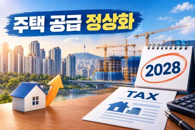 2028년 주택 공급 정상화 대표 이미지
