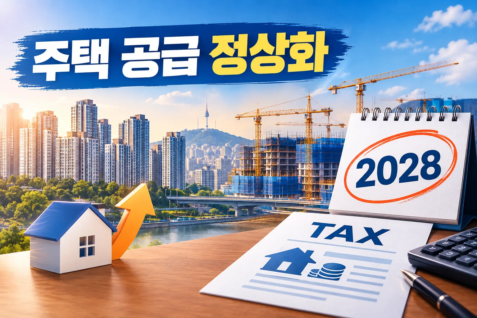 2028년 주택 공급 정상화 대표 이미지