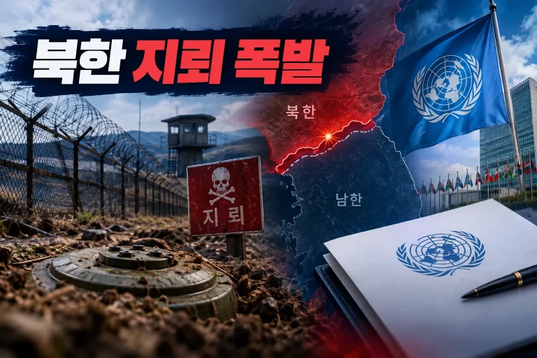북한 지뢰 폭발 장병 3명 부상 대표 이미지