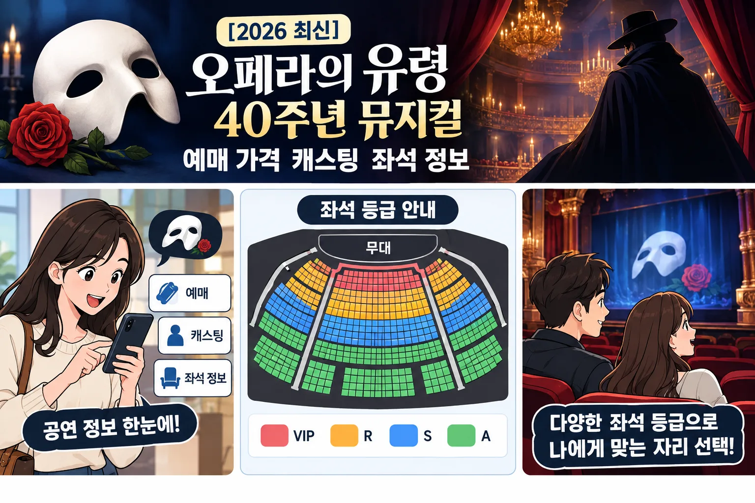 오페라의 유령 40주년 핵심 정보