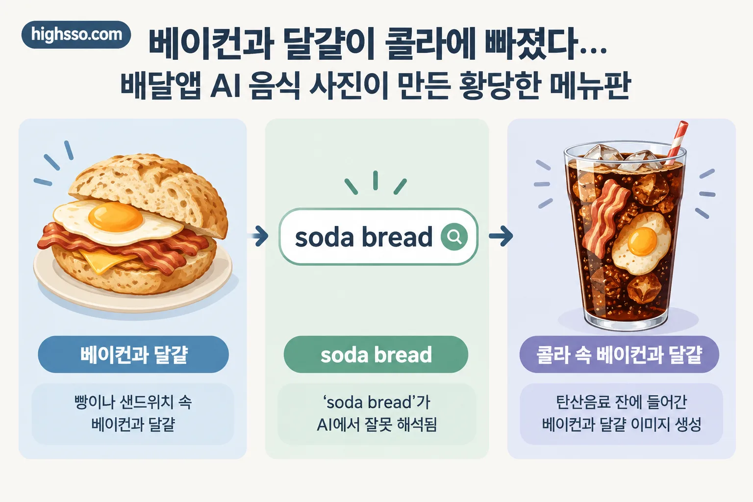 AI 음식 사진 핵심 정보