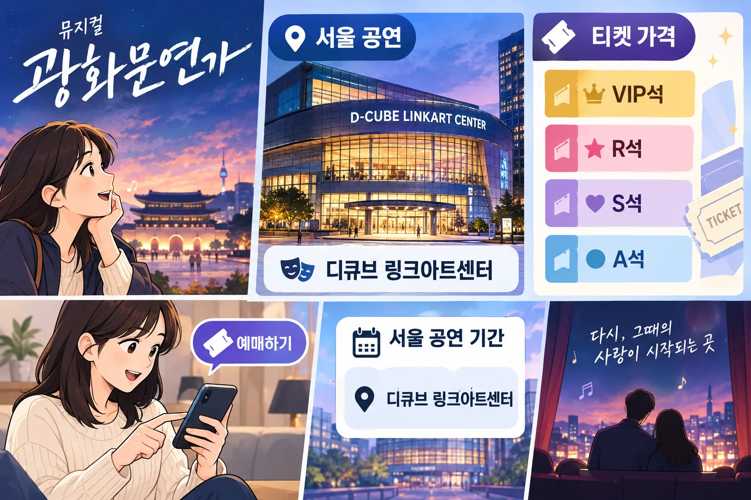 뮤지컬 광화문연가 핵심 정보