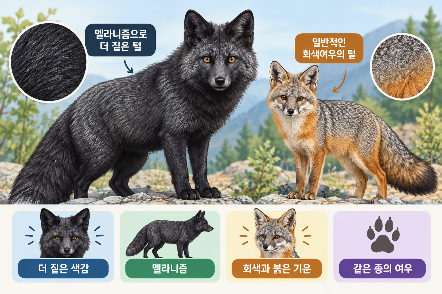 희귀 동물 핵심 정보