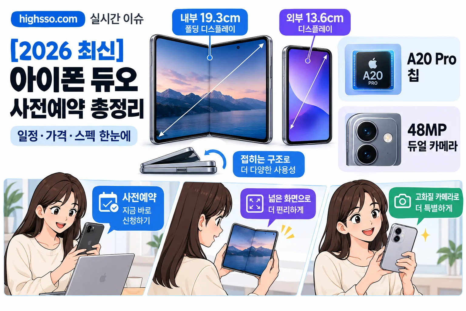 아이폰 듀오 사전예약 핵심 정보