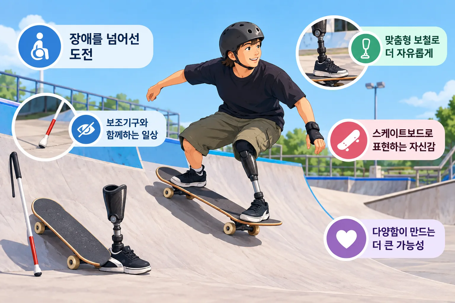 장애 선수들 핵심 정보