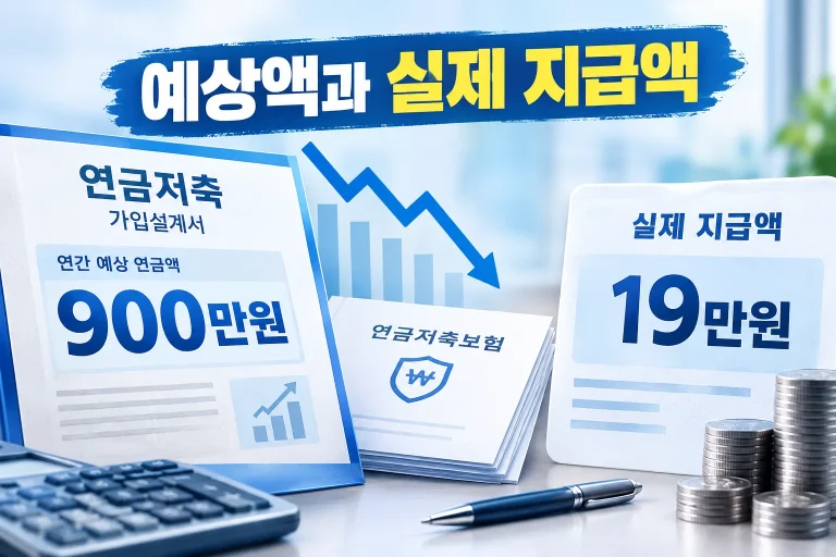 연금저축 수령액 대표 이미지