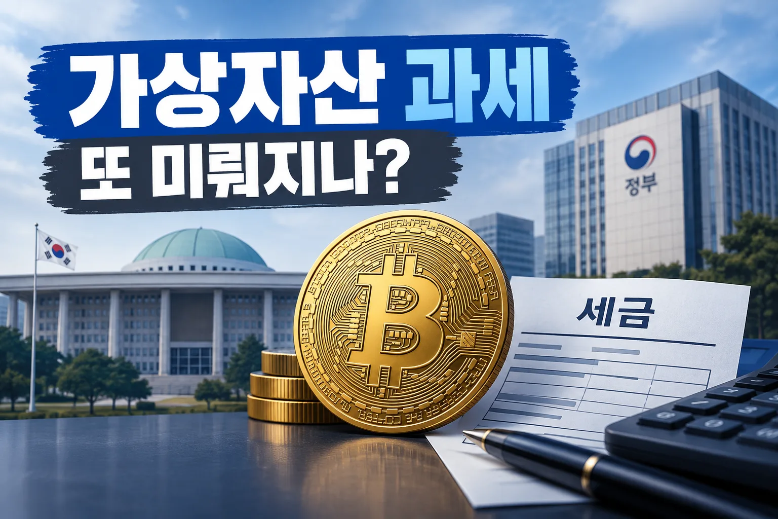 가상자산 과세 대표 이미지