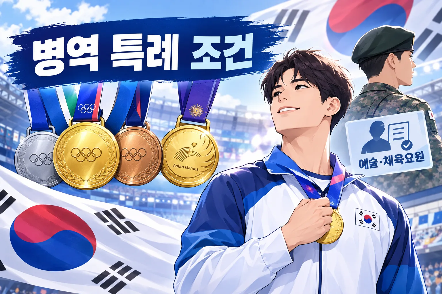 국가대표 병역 특례 대표 이미지