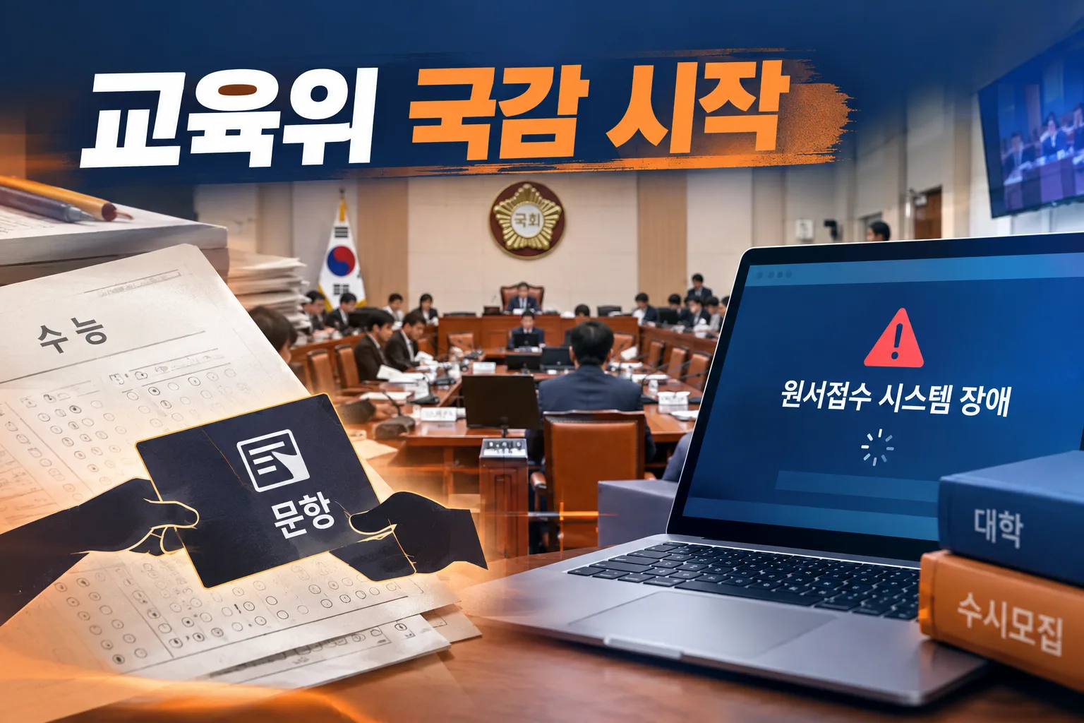 교육위 국정감사 대표 이미지