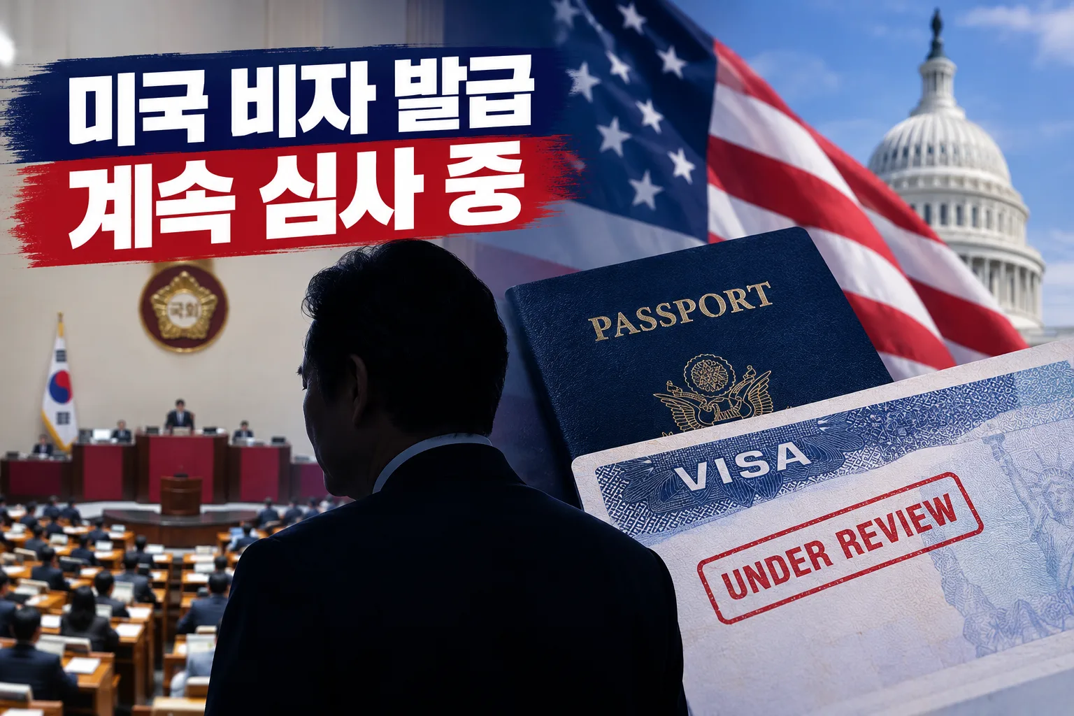 정청래 미국 비자 발급 보류 대표 이미지