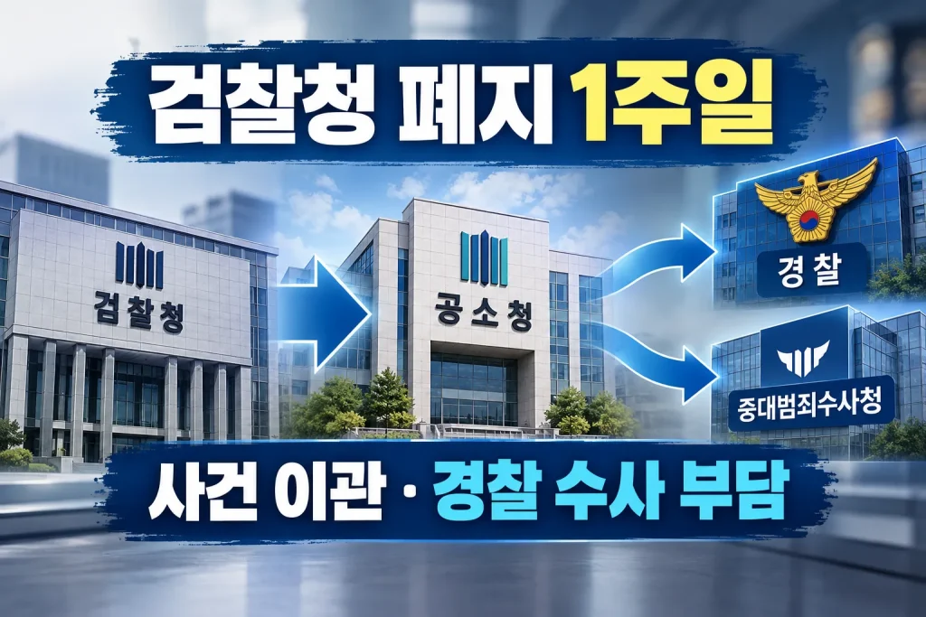 검찰청 폐지 대표 이미지