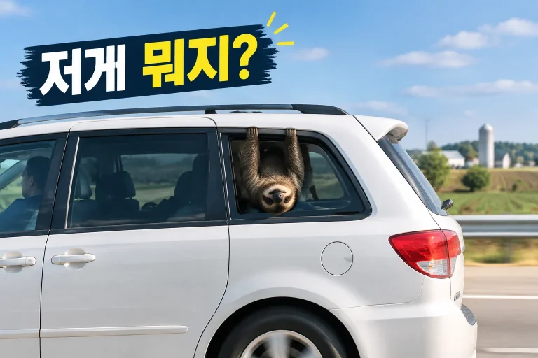 나무늘보 대표 이미지