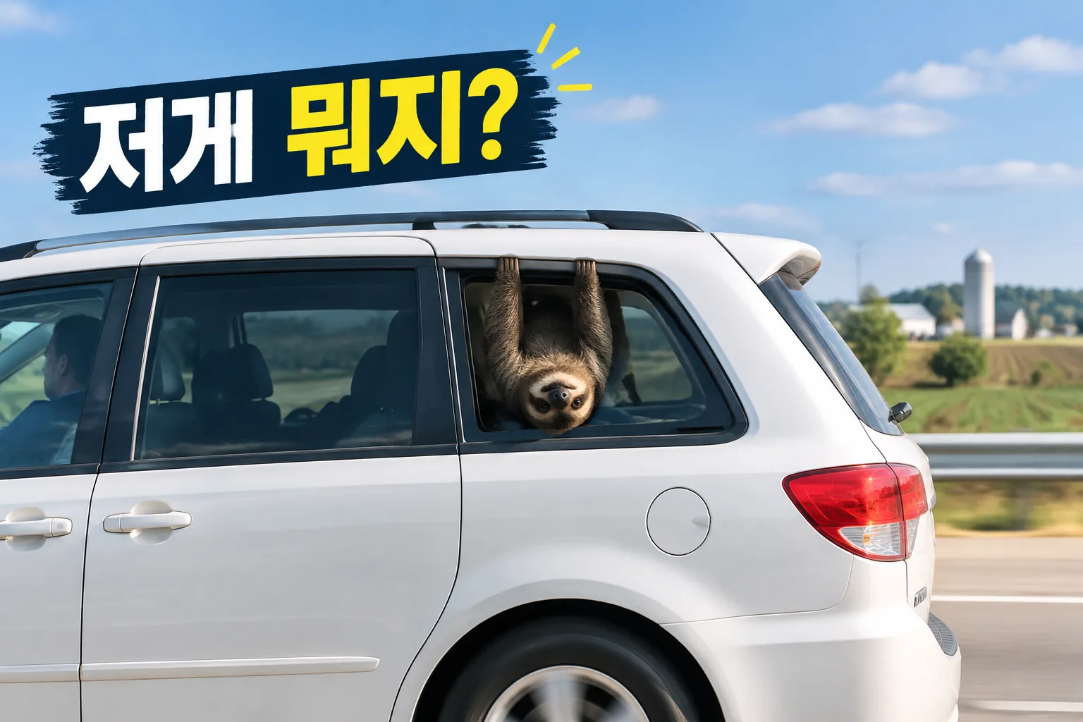 나무늘보 대표 이미지