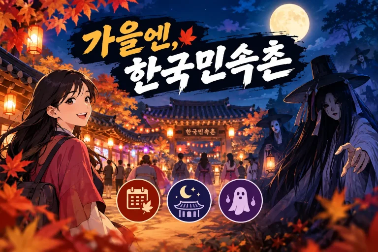 한국민속촌 가을축제 대표 이미지