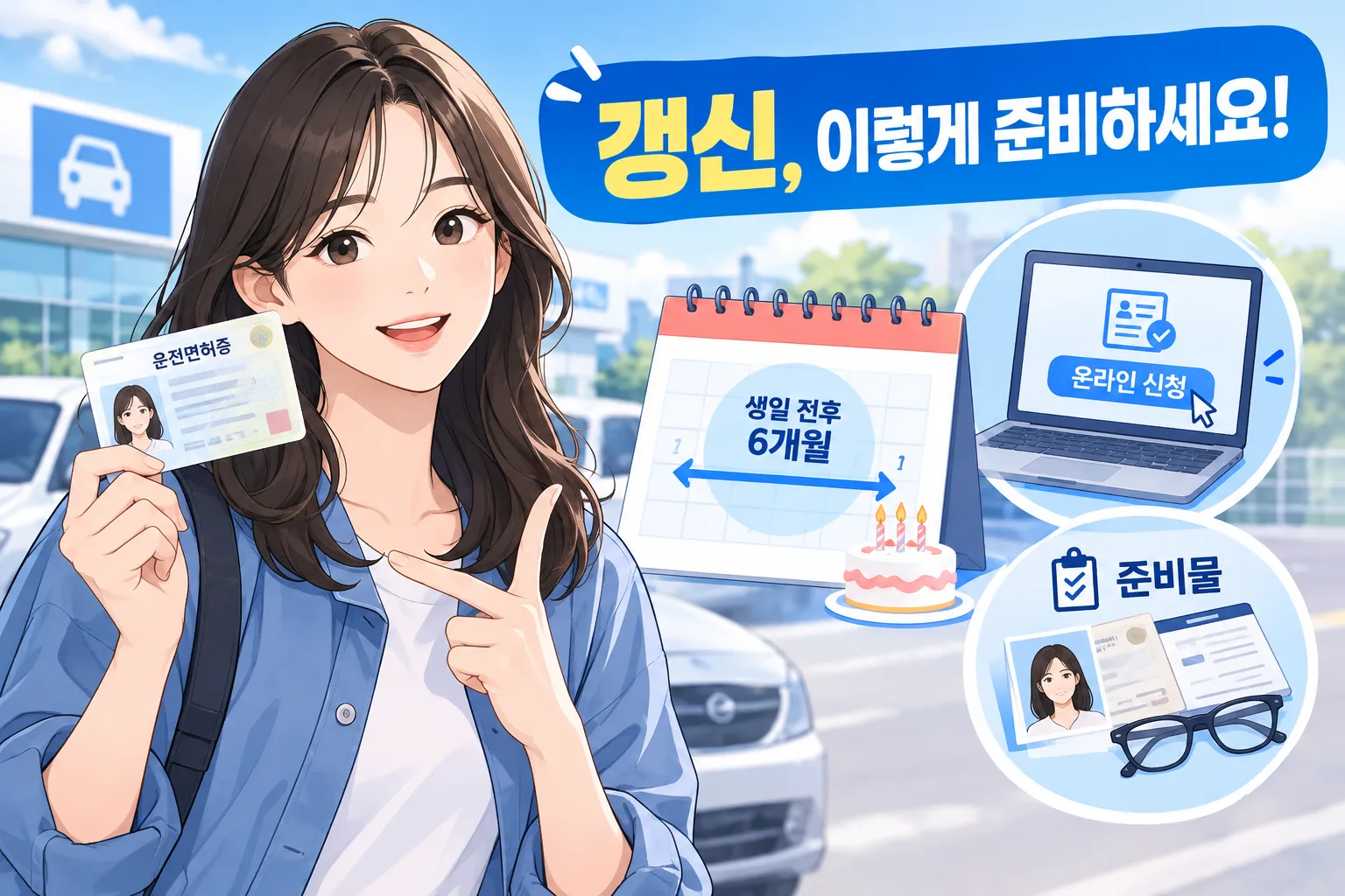운전면허증 갱신 방법 대표 이미지