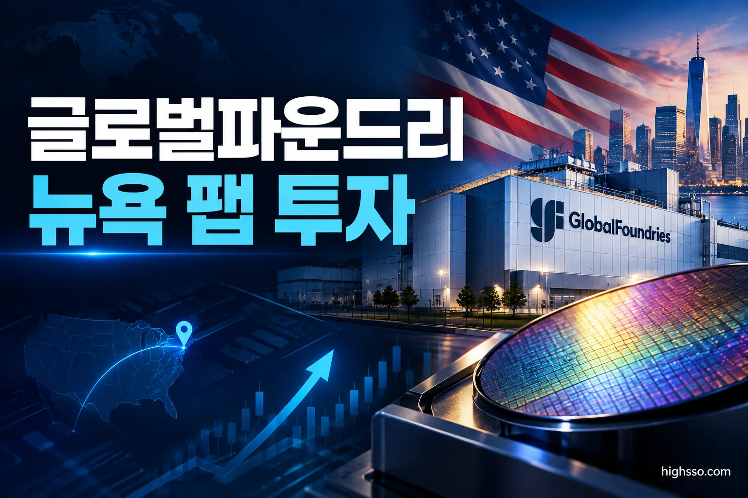 글로벌파운드리 뉴욕 팹 투자와 최대 210억달러 반도체 프로젝트