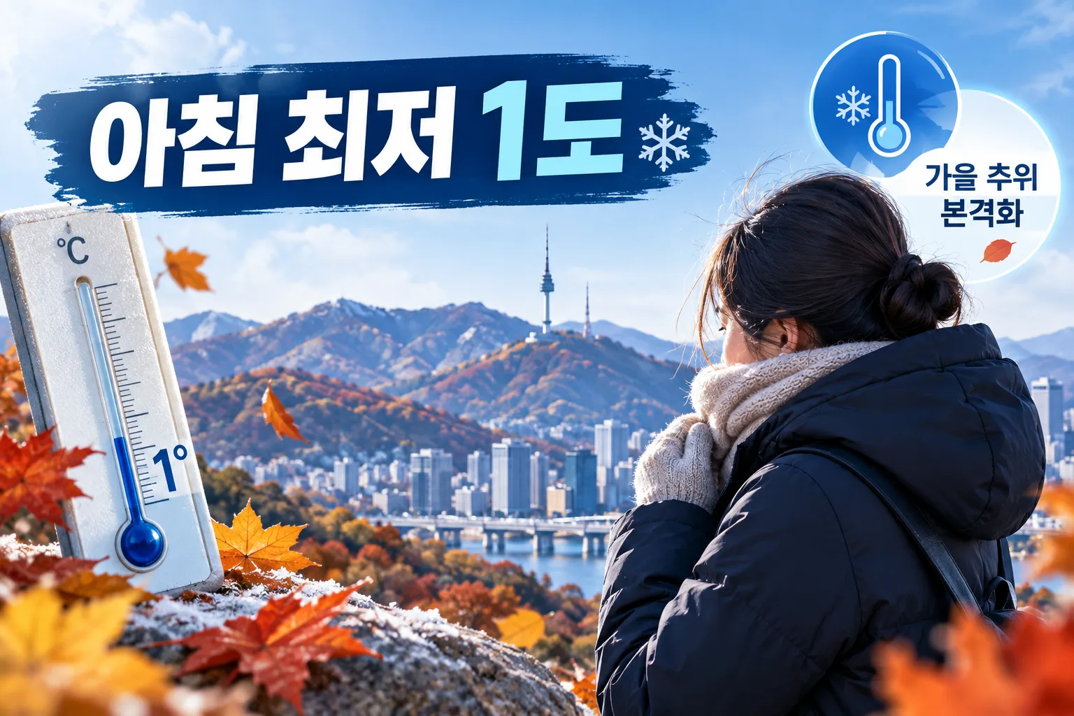 다음 주 가을 추위 대표 이미지