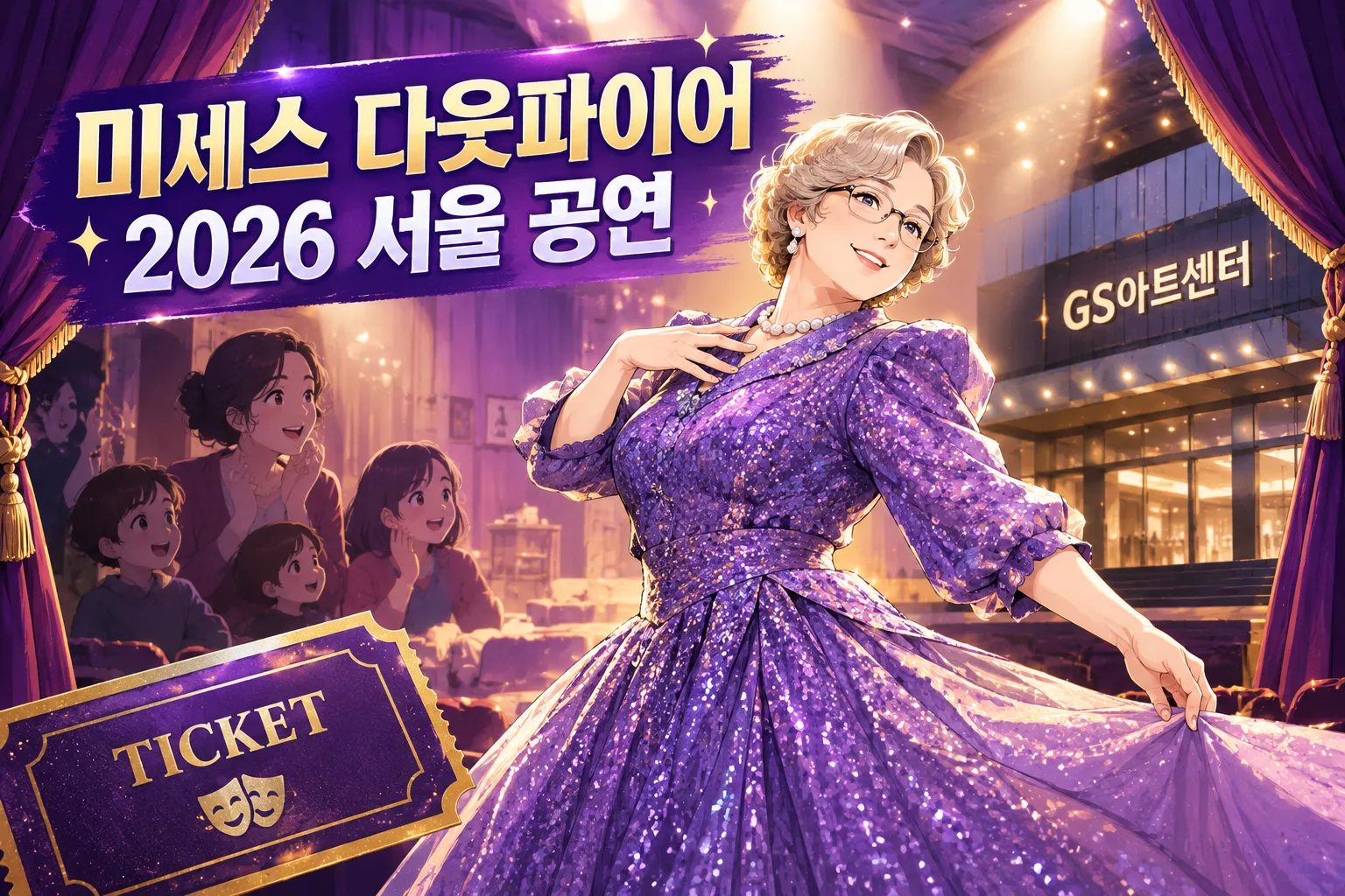 뮤지컬 미세스 다웃파이어 예매 일정 대표 이미지