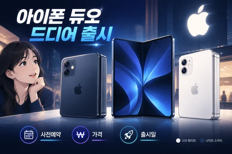 아이폰 듀오 사전예약 대표 이미지