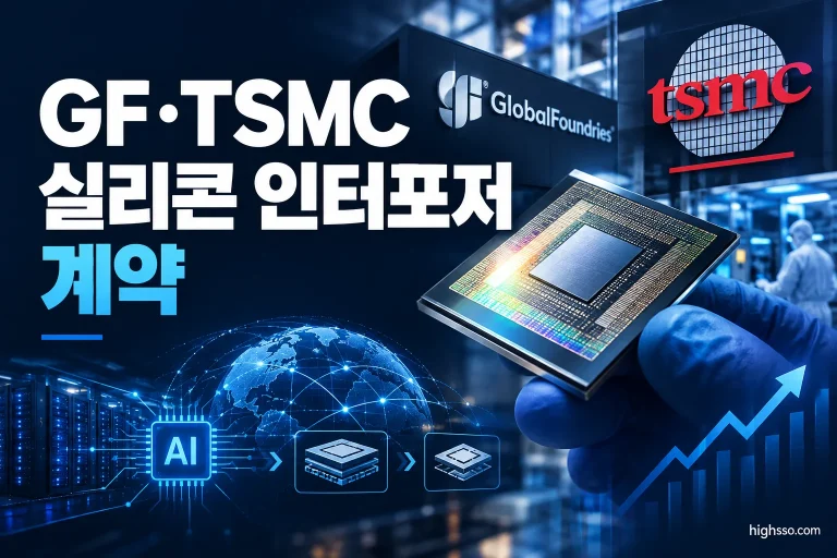 GF TSMC 실리콘 인터포저 계약과 미국 AI 첨단 패키징 공급망
