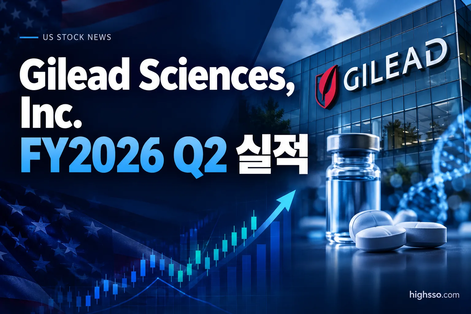Gilead Sciences, Inc. FY2026 Q2 실적 매출과 EPS 요약