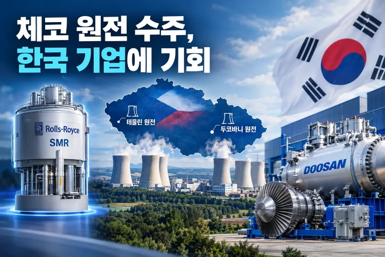 체코 SMR 수주 대표 이미지